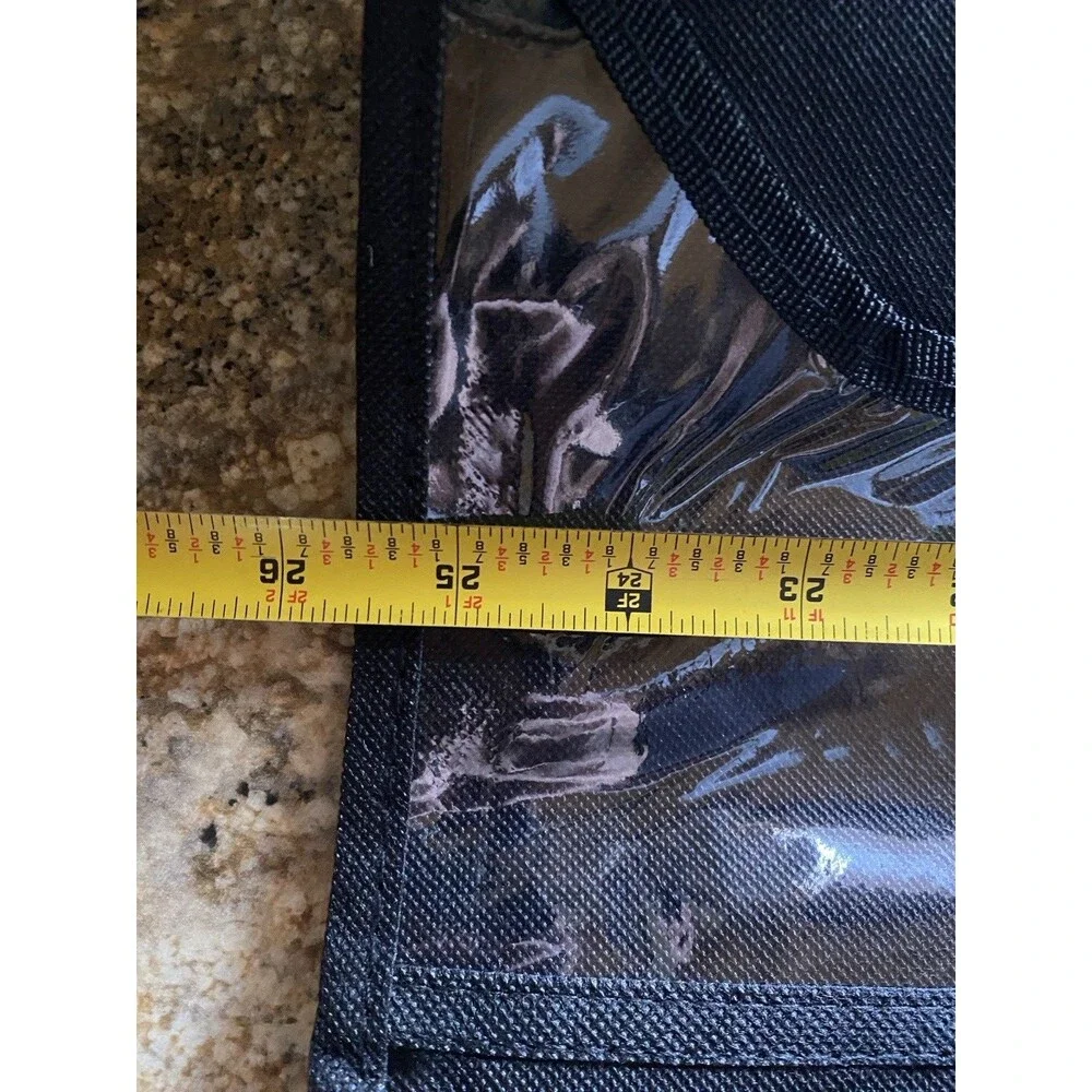 27 Pocket Black Over The Door Organizer Hanging Storage Holder Closet Storage